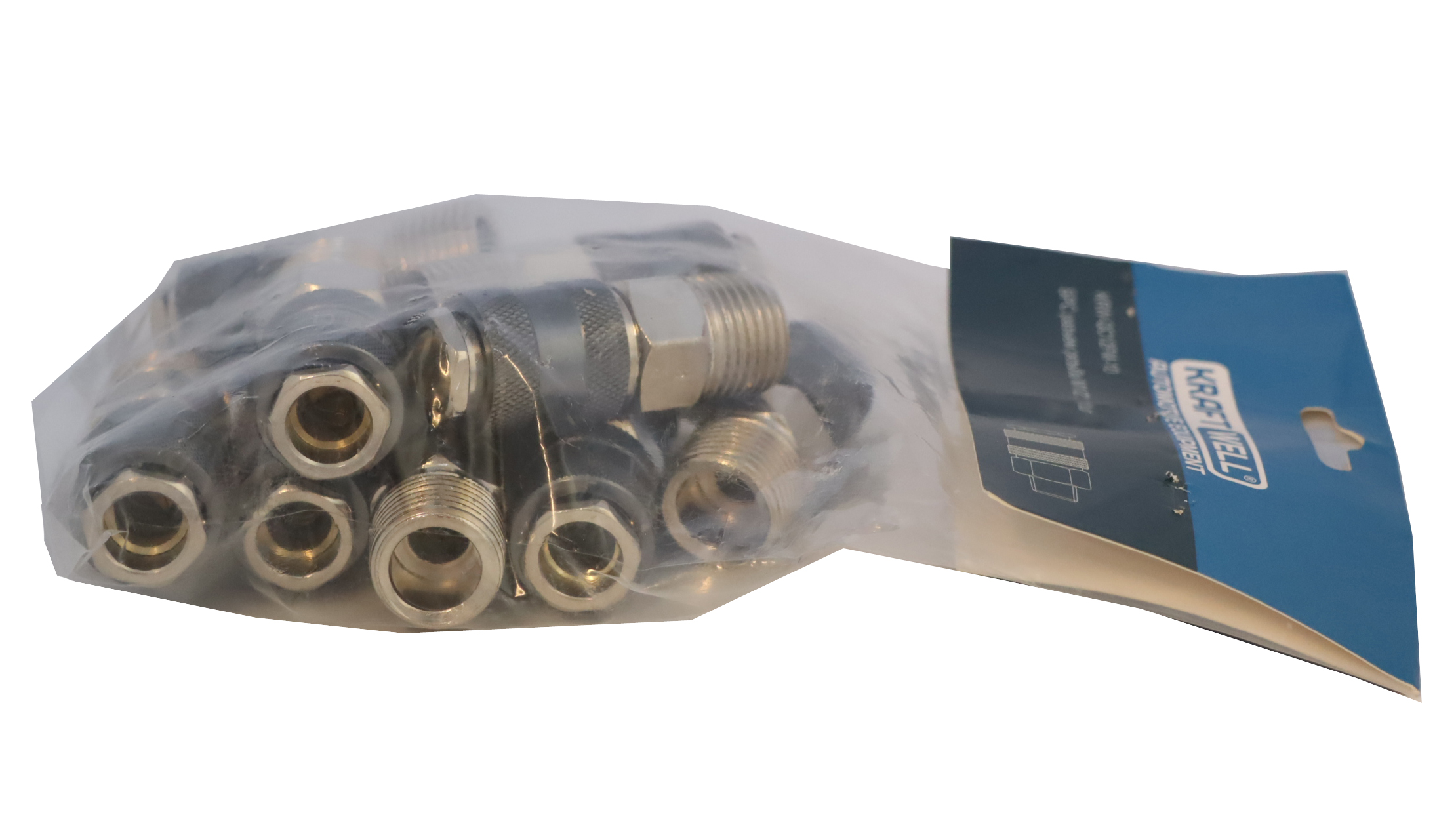 KraftWell KRW-QC12FM-10 БРС "мама", резьба M1/2", 10 шт
