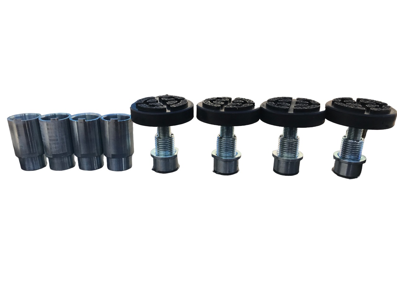 KraftWell KRW4SLM/220 Подъемник г/п 4 т. упр. стопорами на 2-х колоннах