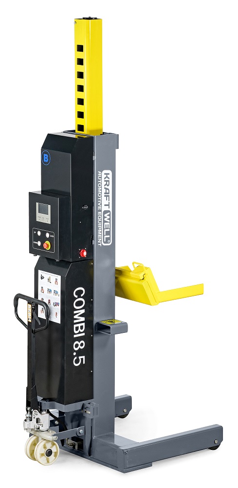 KraftWell COMBI8.5 Колонны подкатные г/п 4х8,5 т. электрогидравлические беспроводные