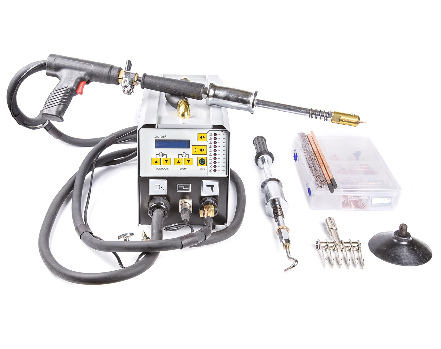 KraftWell KRW60SW/380L Аппарат для точечной сварки (споттер) 3500 А, 380 В