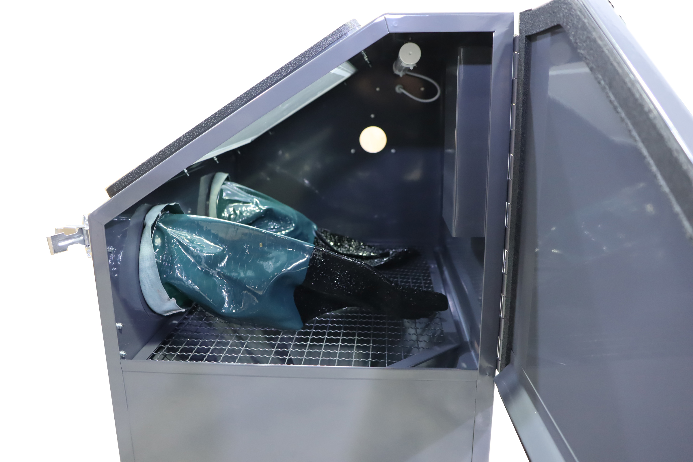 KraftWell KRW-SB110 Камера пескоструйная настольная, боковая загрузка, 110 л