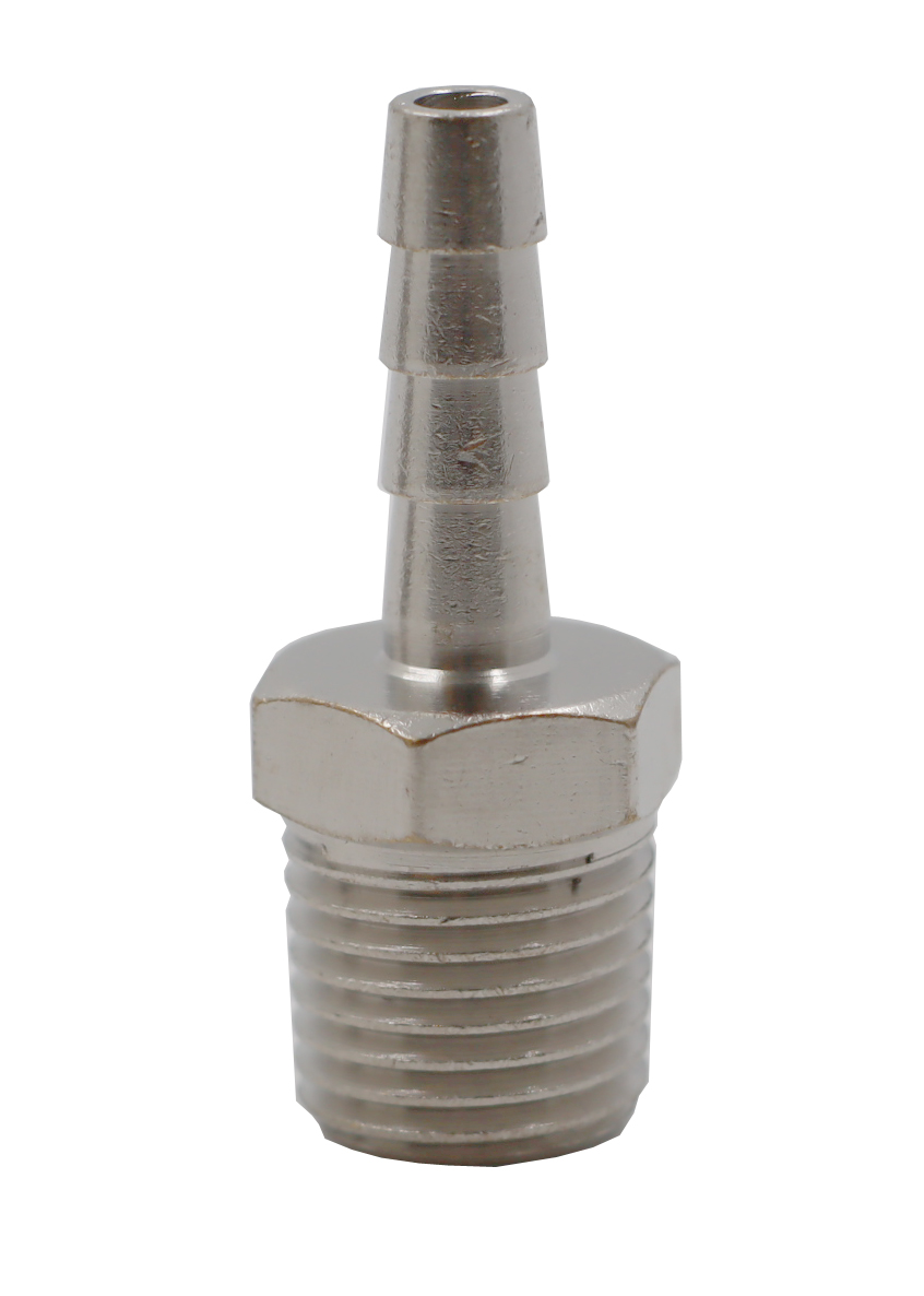KraftWell KRW-TF614M-10 Фитинг "елочка" 6 мм - M1/4", 10 шт