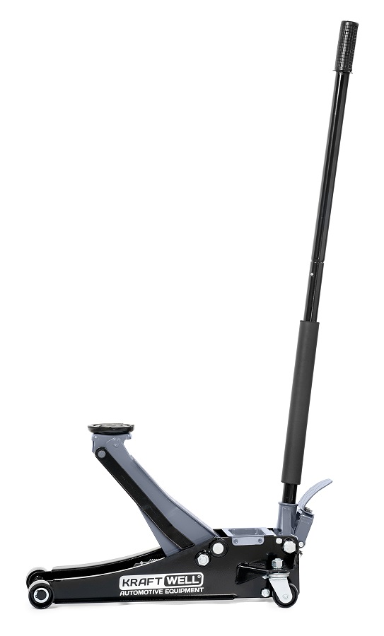 KraftWell KRWFJ3FL Домкрат низкопрофильный с педалью г/п 3 т.
