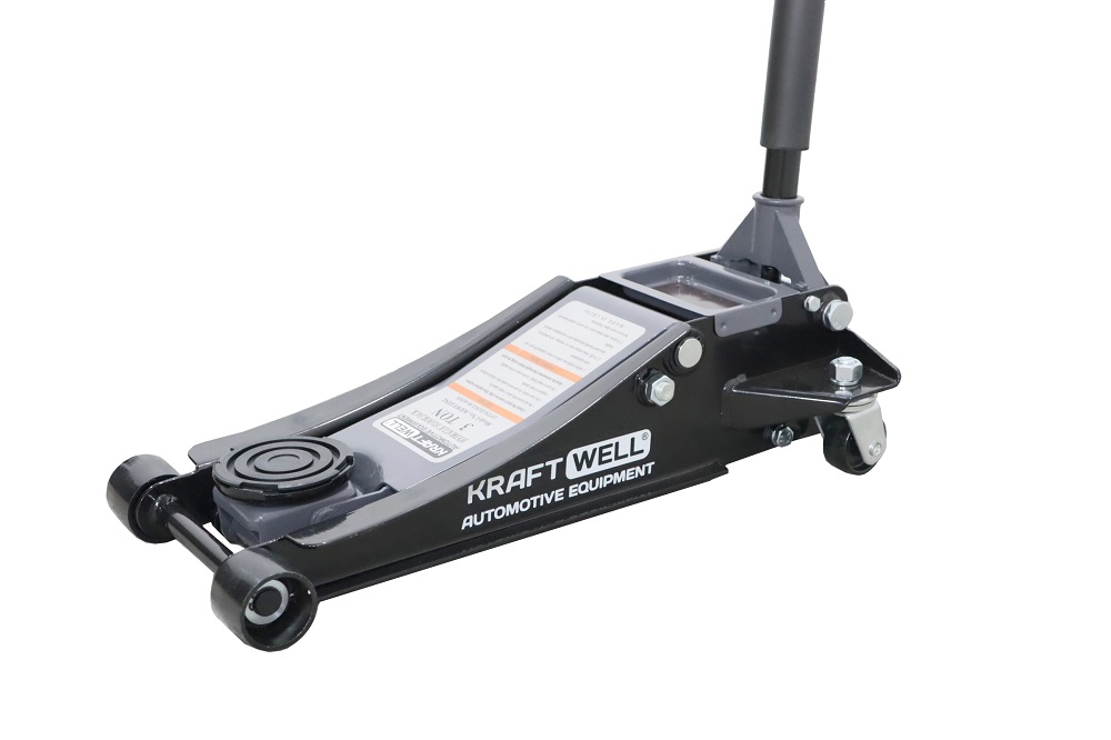 KraftWell KRWFJ3.5NL Домкрат низкопрофильный г/п 3,5 т.
