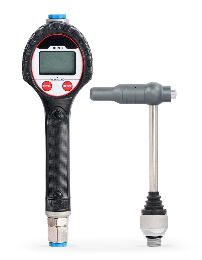 KraftWell KRW1767D Пистолет для раздачи масла электронный