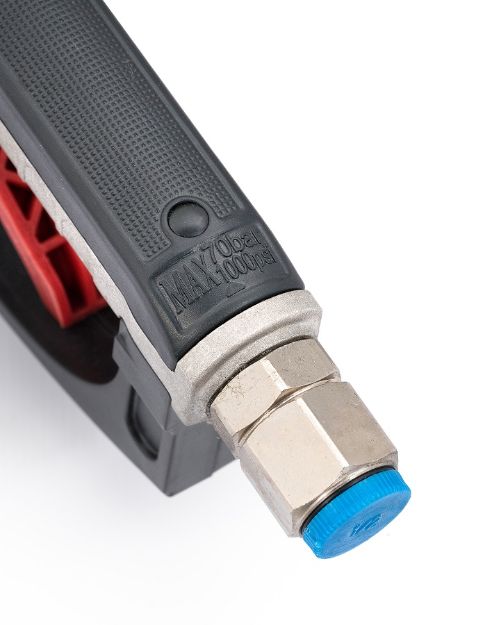 KraftWell KRW1767D Пистолет для раздачи масла электронный
