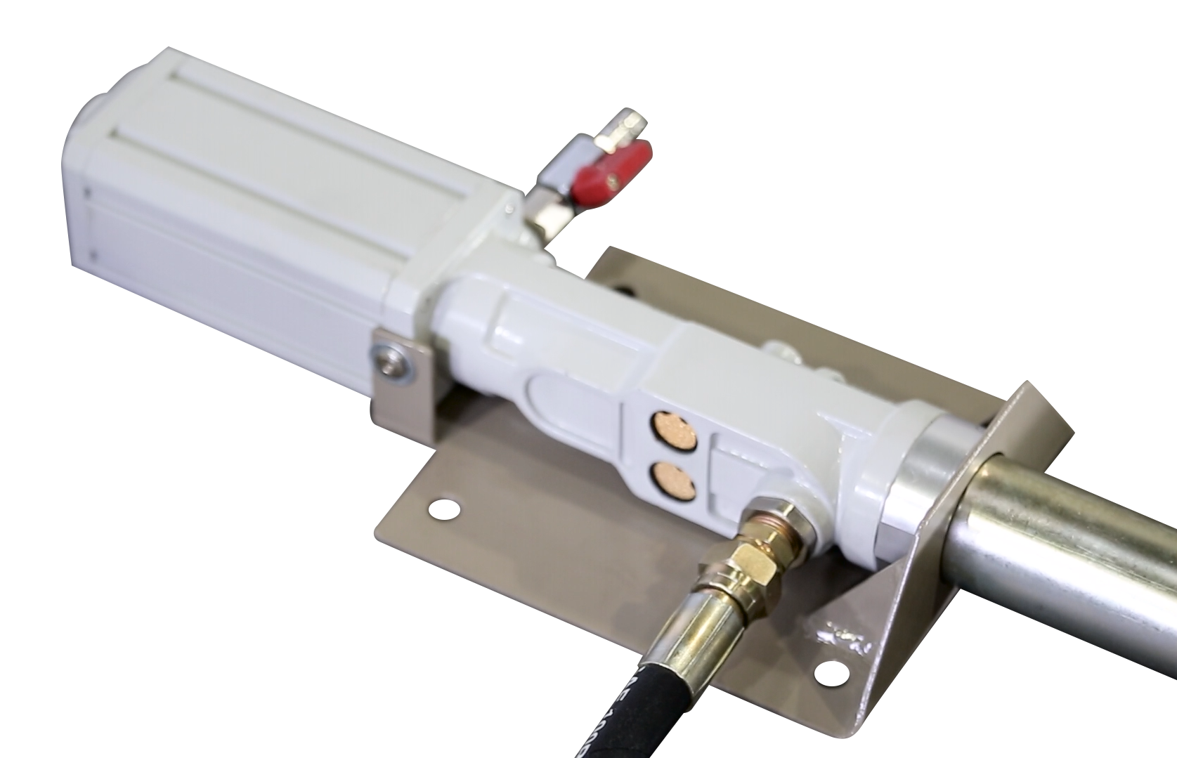 KraftWell KRW1742S Комплект для раздачи масла из бочек, настенный, с катушкой