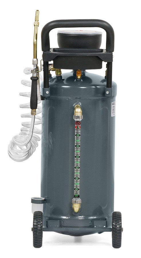 KraftWell KRW1910N Нагнетатель масла с пневмоприводом 30 л.