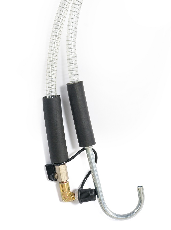 KraftWell KRW1839.80L Установка для слива и откачки масла/антифриза с подъемной ванной и мерной емкостью, 100 л