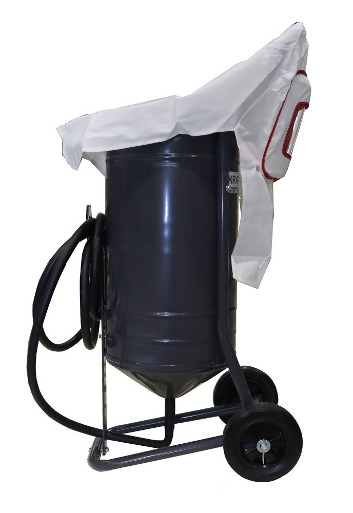 KraftWell KRW-SB28T Установка пескоструйная 28 л открытый бак