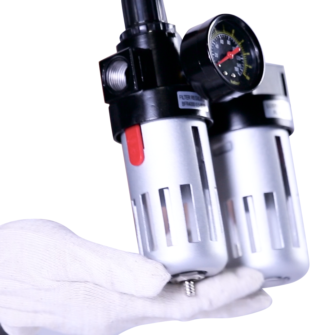 KraftWell KRW1771.2A38 Фильтр-редуктор-лубрикатор, 3/8"