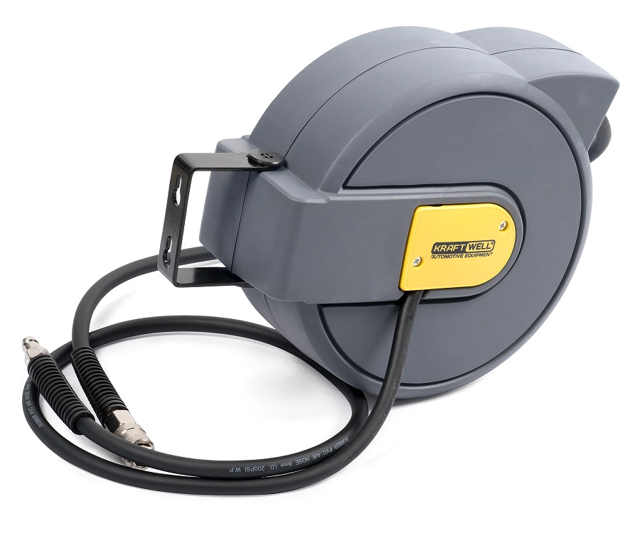 KraftWell KRW1731.C6 Катушка со шлангом 10 м.,8х12 мм., 20 бар