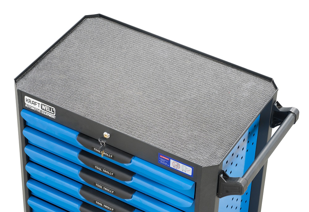 KraftWell KRW-TTB+SET277 Тележка профессиональная с 7 ящиками+ПОДАРОК инструмент 277 предметов