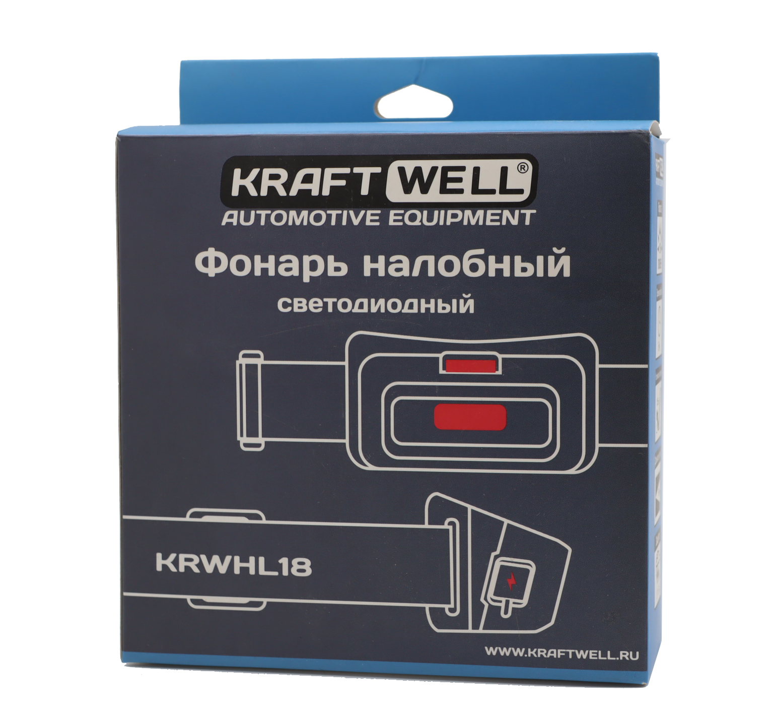 KraftWell KRWHL18 Фонарь налобный светодиодный