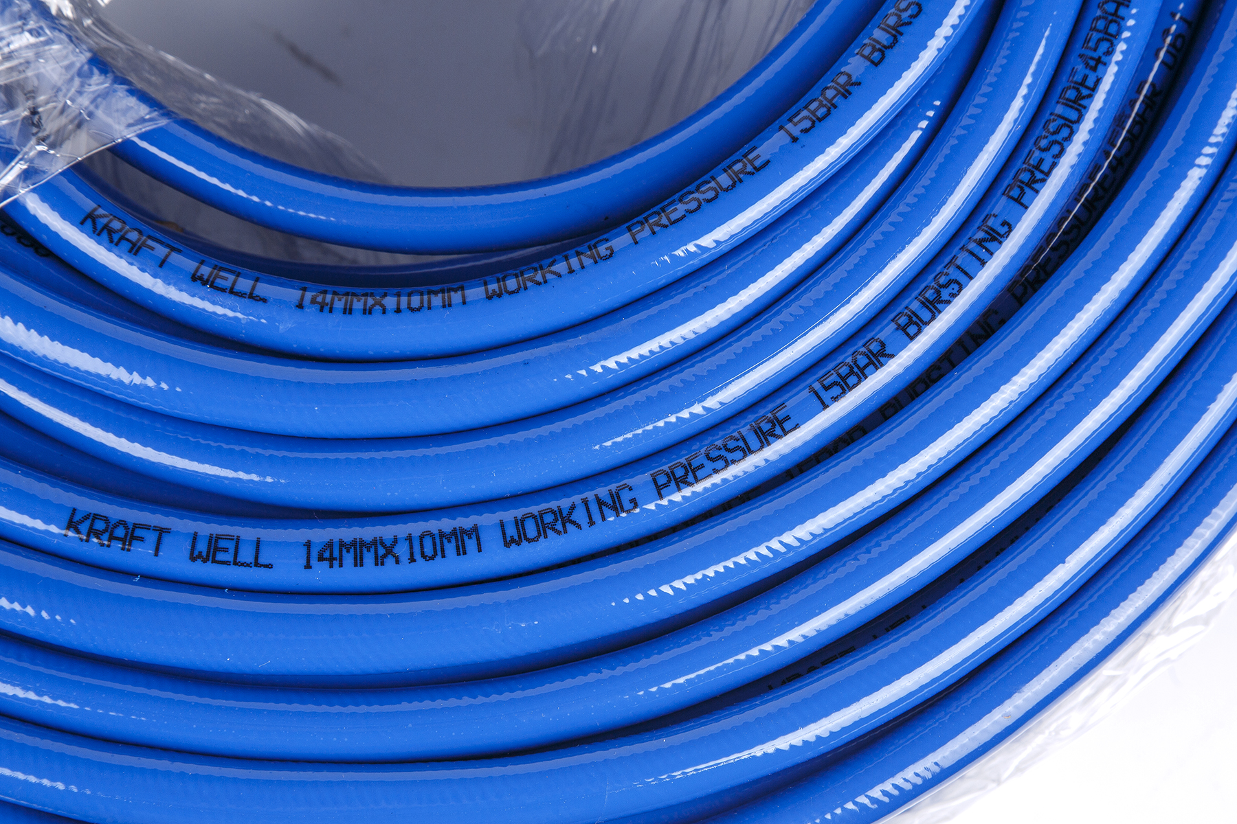 KraftWell KRW-HS1014HPVC/1 Шланг гибридный PVC 10х14 мм, 1 м