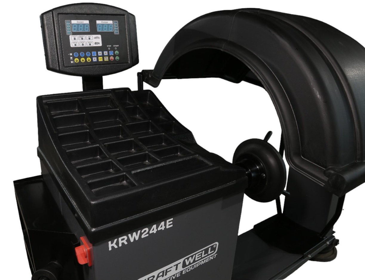 KraftWell VERTA/380 KRW244E/380 Балансировочный станок с ручным вводом параметров
